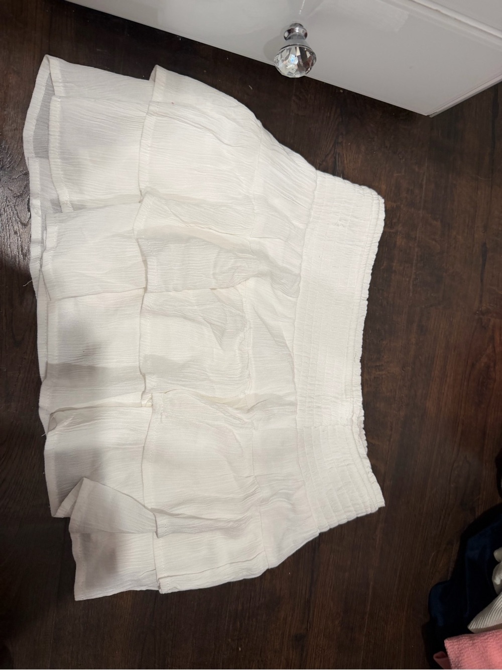 Aeropostale White Tiered Ruffle Skort - Picture 1 of 3